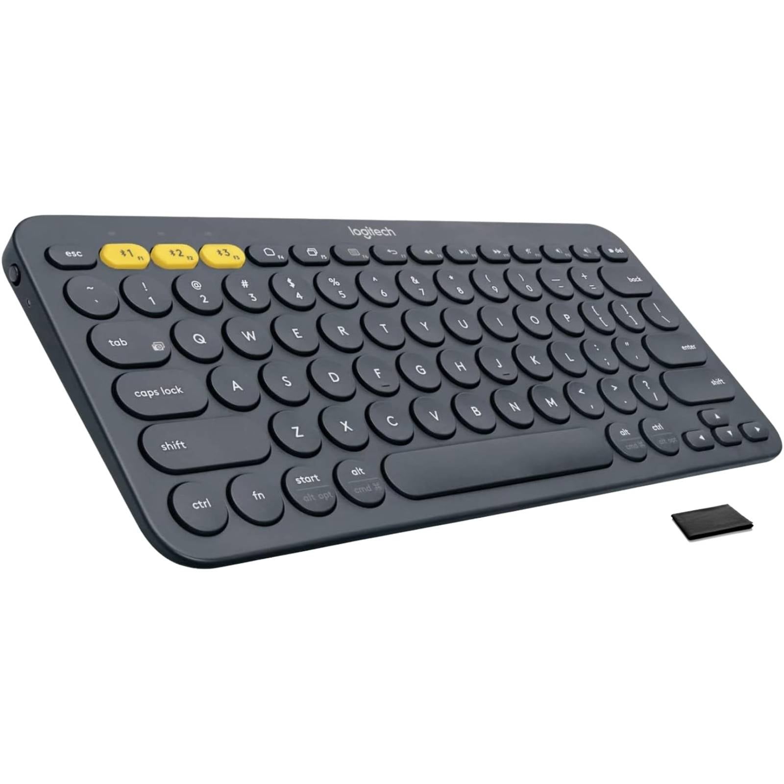Logitech K380 Wireless Multi Device Bluetooth Keyboard Black (Good Condition) - Budli