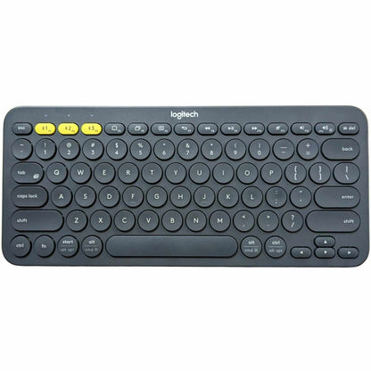Logitech K380 Wireless Multi Device Bluetooth Keyboard Black (Good Condition) - Budli