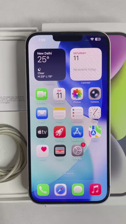 Apple iPhone 14 Plus 5G 128GB Starlight (Like New Condition)