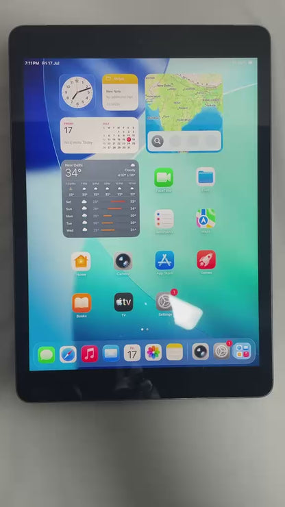 Apple iPad 9th Gen (A2604) WiFi + Cellular 10.2" 64GB 3GB RAM Gray (Good Condition)