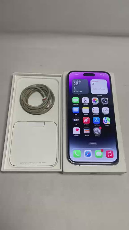 Apple iPhone 14 Pro Max 5G 128GB Deep Purple (Good condition)
