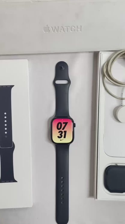 Apple Watch Series 10 GPS Aluminium 46mm (A2999) Jet Black (Good Condition - Brand warranty)