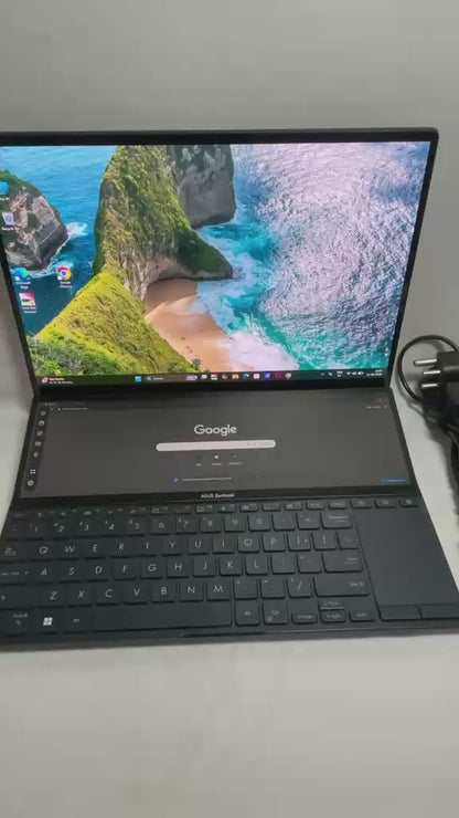 ASUS ZenBook Pro 14 Duo OLED 14.5" Intel Core i9 13th Gen 1TB SSD 32GB RAM With Graphics NVIDIA GeForce RTX 6GB Gaming Touchscreen Laptop (Good Condition)