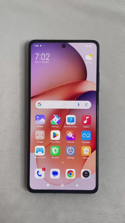 Redmi Note 12 Pro 5G 128GB/256GB 6GB/8GB RAM Onyx Black (Good Condition)