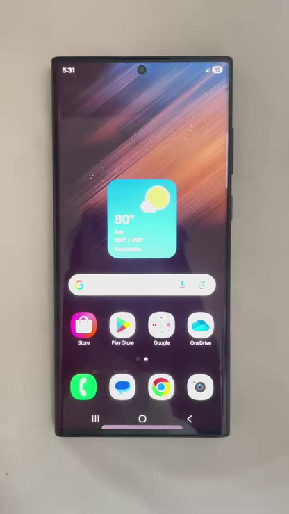 Samsung Galaxy S22 Ultra 5G 256GB 12GB RAM Blue (Good Condition)