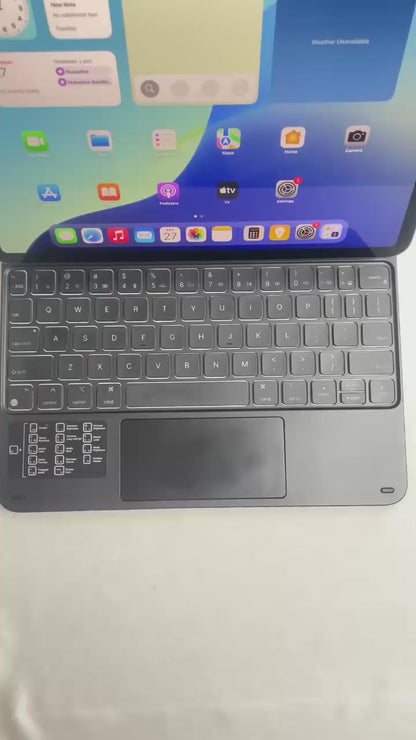 Used Apple iPad Pro 11-inch (1st Gen) Wi Fi + Cellular 256GB With Apple Pencil 2nd Gen and Typecase Edge Keyboard Case