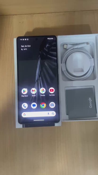 Google Pixel 7 Pro 128GB 12GB RAM 5G Obsidian (Refurbished)
