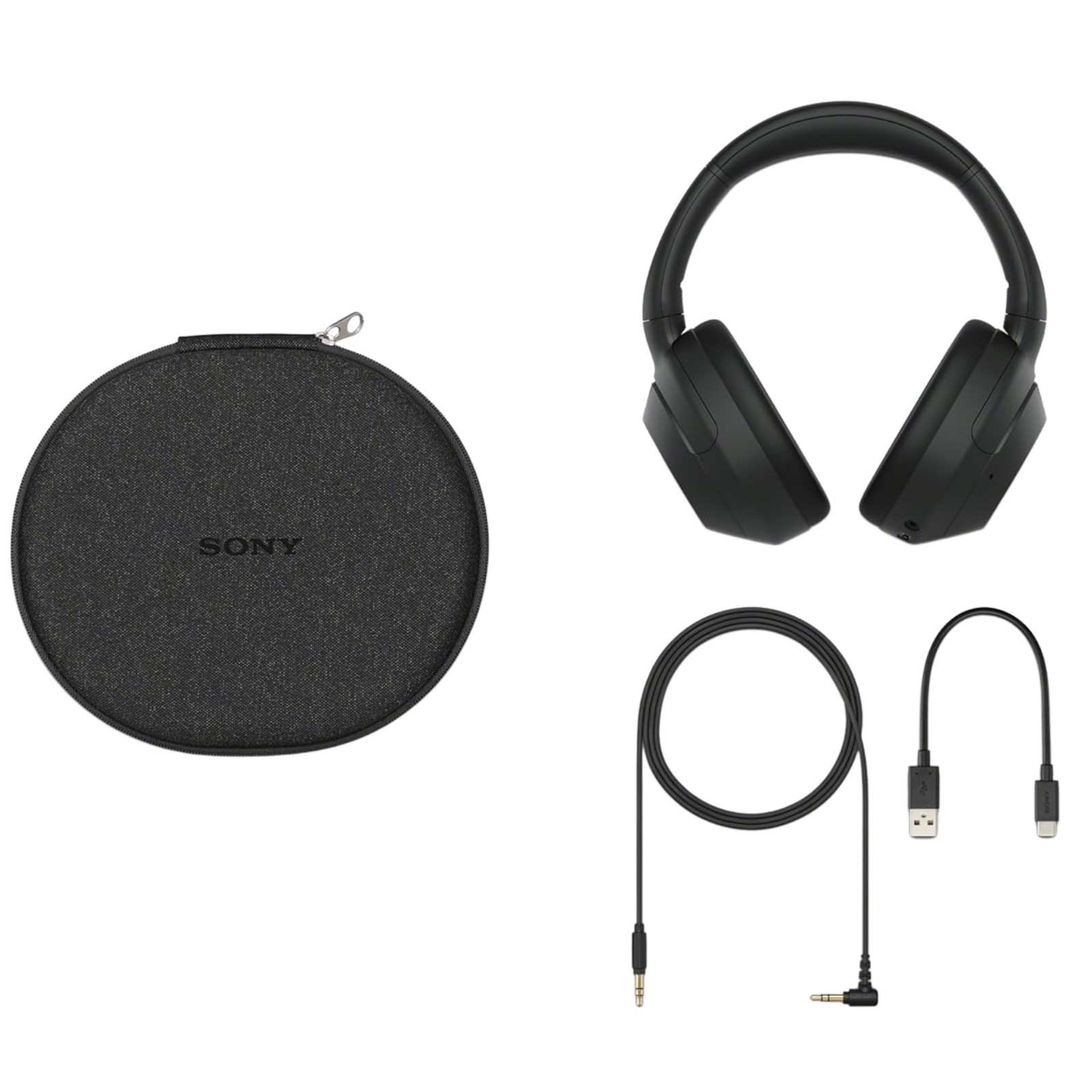Sony ULT Wear WH - ULT900N Noise Cancellation Wireless Bluetooth Over Ear Headphones with Massive Bass, Up to 50Hrs Battery Black (Unboxed - Brand warranty) - Budli