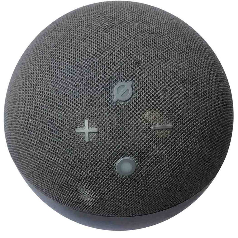 Used Amazon Echo Dot (4th Gen) Alexa Enabled Smart Speaker Black - Budli