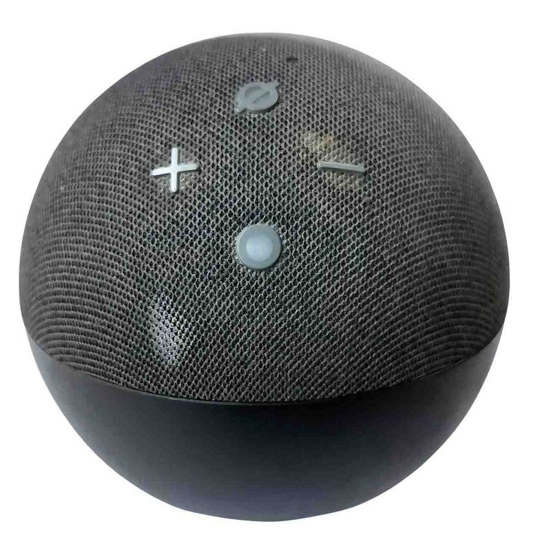 Used Amazon Echo Dot (4th Gen) Alexa Enabled Smart Speaker Black - Budli