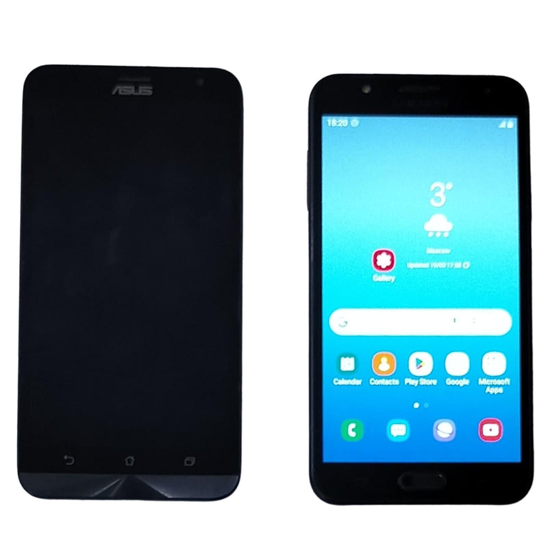 Used Combo of 2 Asus Zenfone 2 Laser and Samsung Galaxy J7 Nxt Mobiles - Budli