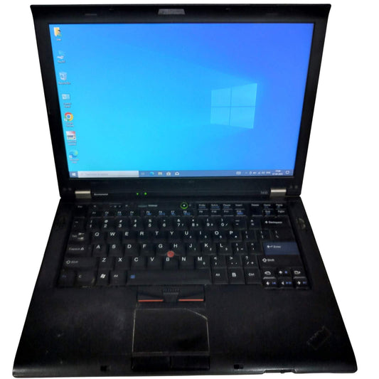 Used Lenovo ThinkPad T410 14" Intel Core i5 CPU M520 300GB HDD 4GB RAM Black Laptop - Budli