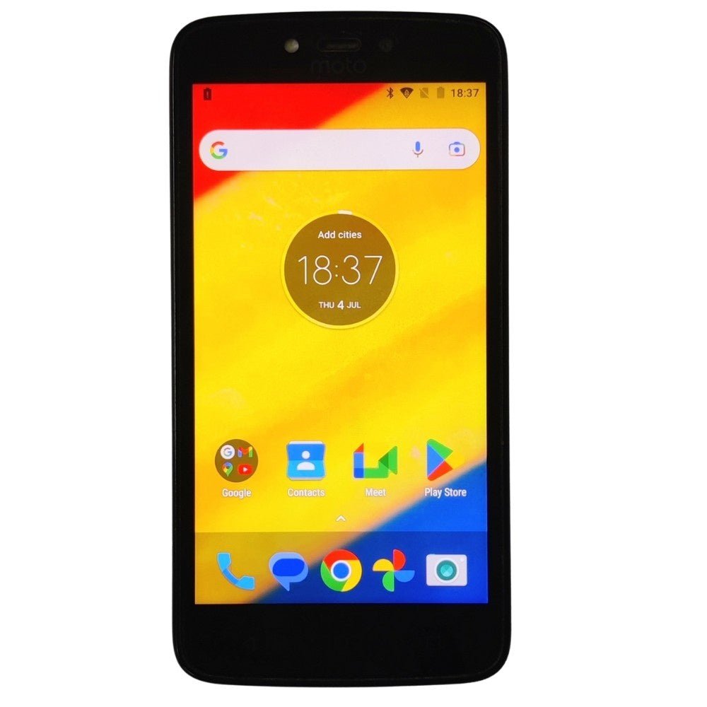 Used Motorola Moto C Plus 16GB 2GB RAM Black - Budli