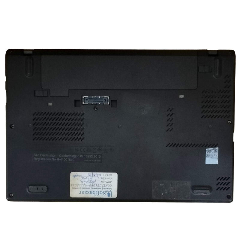 Back Panel Of Used Lenovo ThinkPad X240 12.5" Intel Core i5-4th Gen