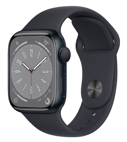 Buy Apple Watch Series 8 GPS 41mm Midnight Aluminum Case with Sport Band (Unboxed - Brand Warranty)