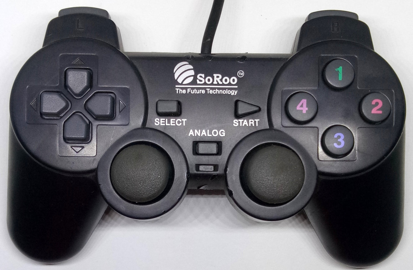 Buy Combo-Soroo Game pad controller USB SHOCKS JOYSTICK The future tech (Good condition)