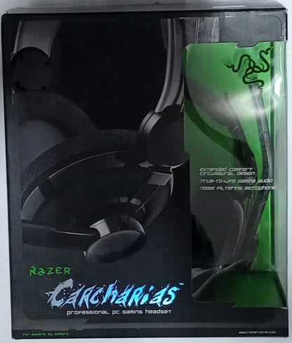 Buy Used Razer Carcharias Over Ear PC Gaming Headset Black