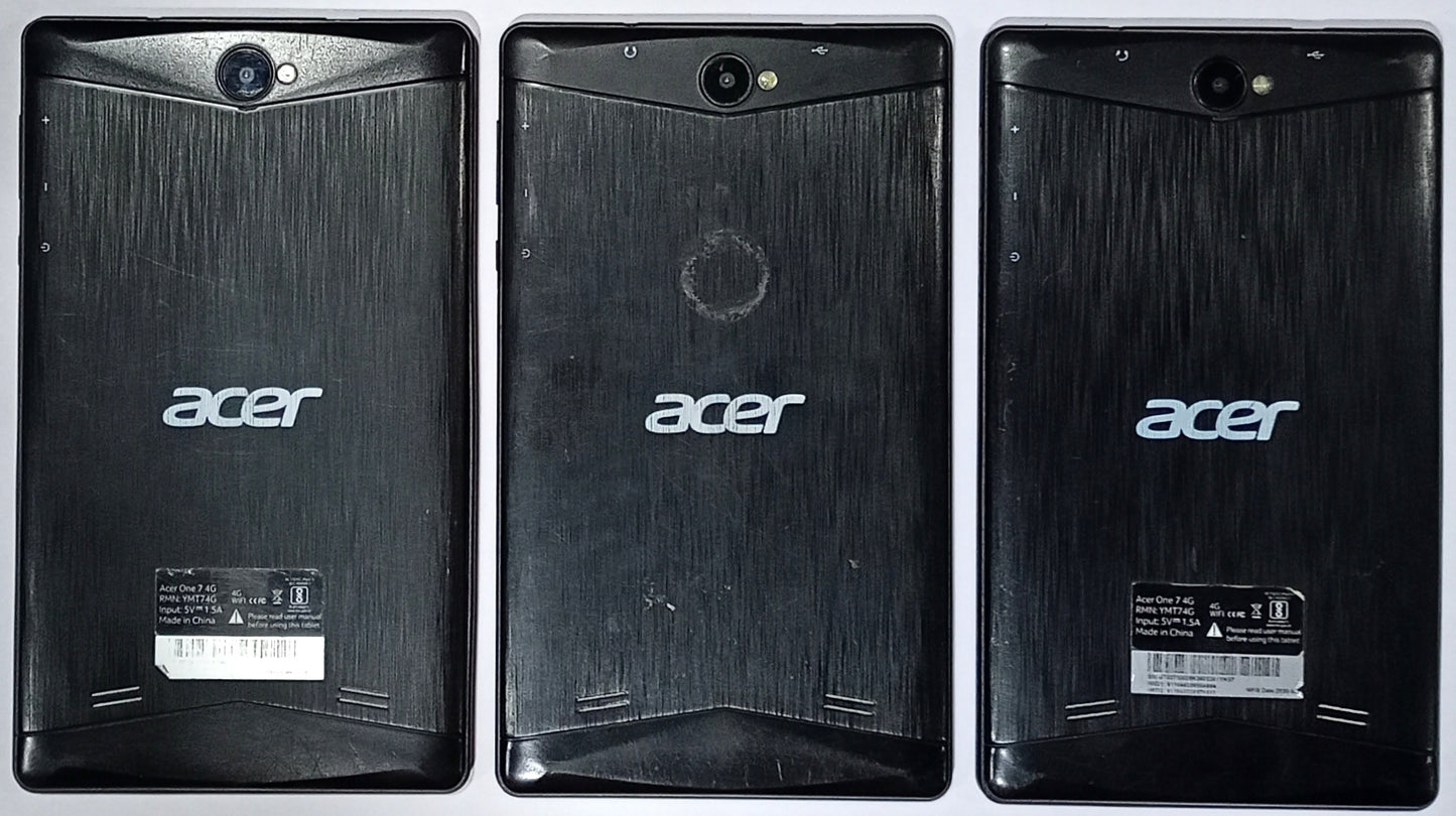 Buy Set of 3 Dead Acer One 7 4G 16GB 2GB RAM Tablets