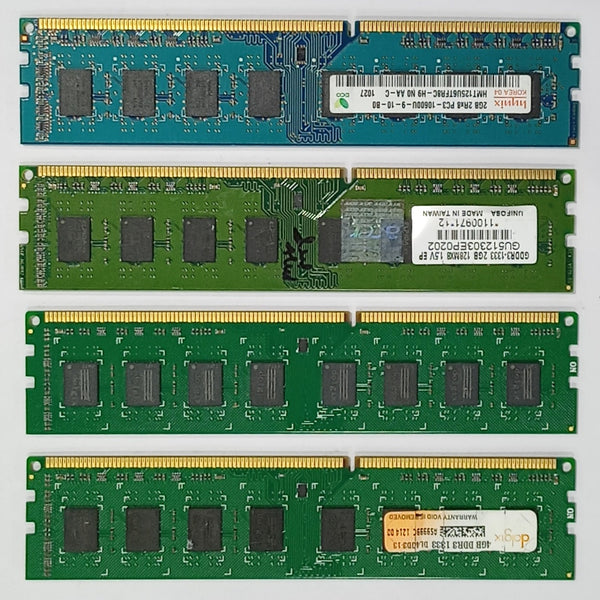 Buy Combo of 2 Dolgix 4GB DDR3 RAM + 1 Acer 2GB DDR3 RAM + 1 Hynix 2GB PC3 RAM For CPU
