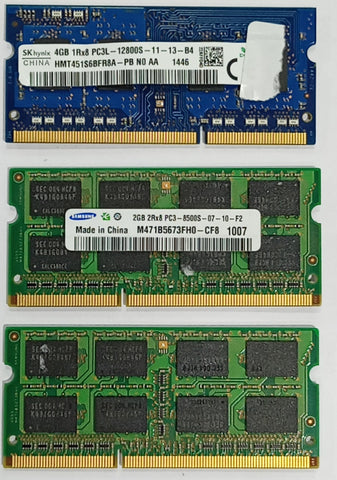 Buy Combo of 4GB Hynix PC3L RAM and 4GB (2GB+2GB) Samsung PC3 RAM (Good condition)