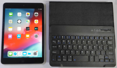 Buy Apple iPad Mini 2 (A1489) Wi Fi 7.9" 32GB Space Gray With Bluetooth Keyboard (Good condition)