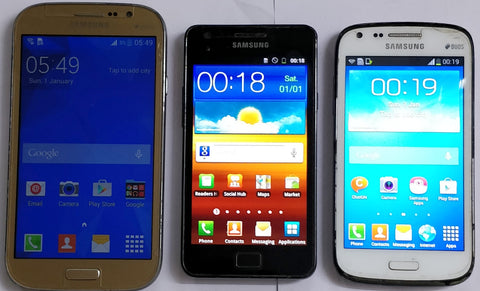 Buy Used Samsung Galaxy Grand Neo + Samsung Galaxy S2 and Samsung Galaxy Core Mobiles