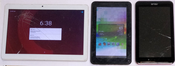 Buy Combo of  Used Swipe Slate 2 + Micromax Funbook Alpha and Asus K012 Tablets